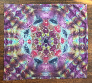 Mandala tapestry 32”x36”