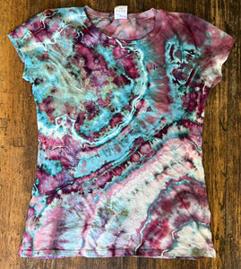 Geode ice dye ladies large