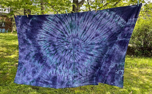 Purple/Green Tapestry