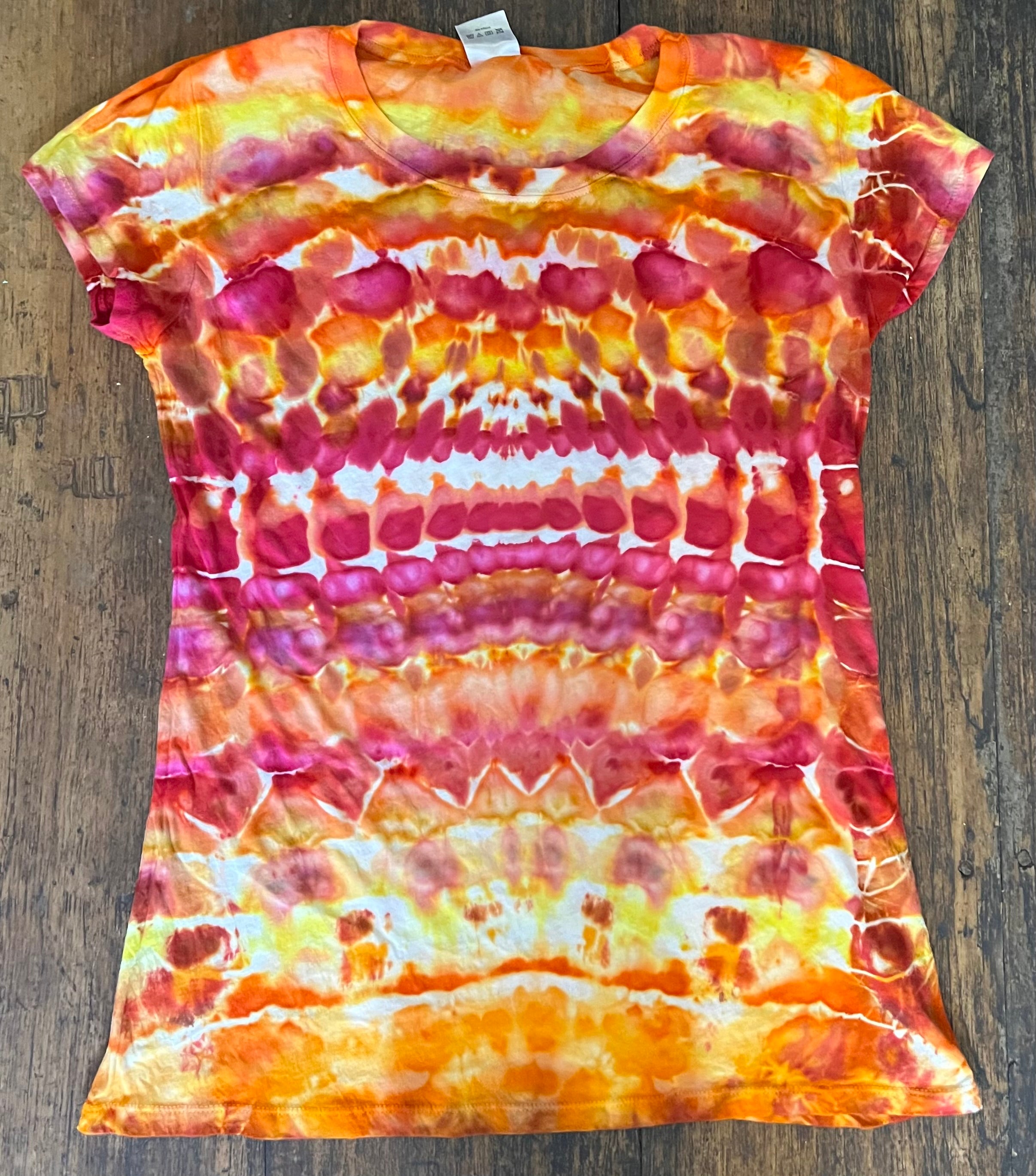 Egg Roll Ice Dye ladies large