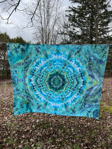 Ice Dye Tapestry 2024